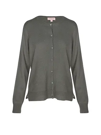 KATESTORM | Cardigan en cachemire | olive